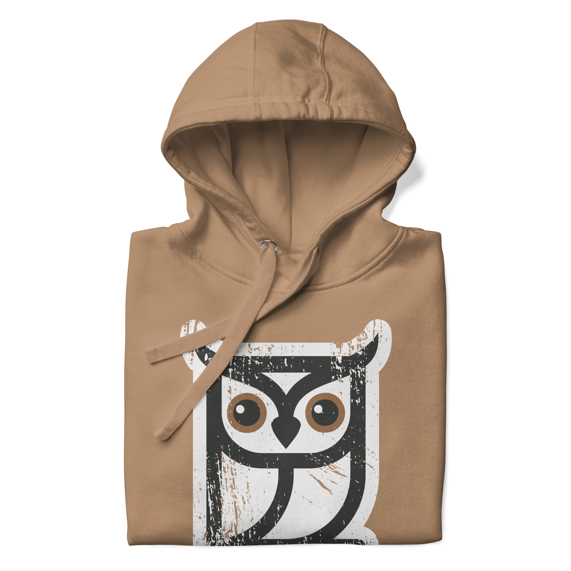 Mjuk mörkgrå premiumhoodie med Stikos berguv och texten “Stiko Nordic Americana” på bröstet. Dubbelfodrad huva med dragsnöre och praktisk framficka. Finns i storlekarna S–3XL. Material: 65 % bomull, 35 % polyester.