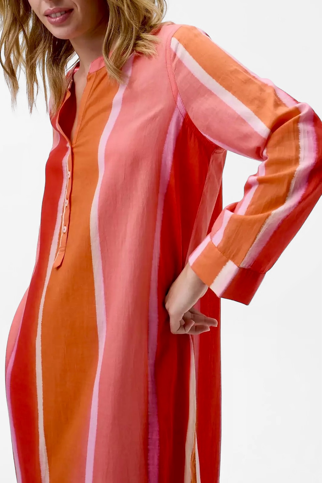 One Season - Bazaar Stripe Moroccan Stripe Cotton Sunset - 6