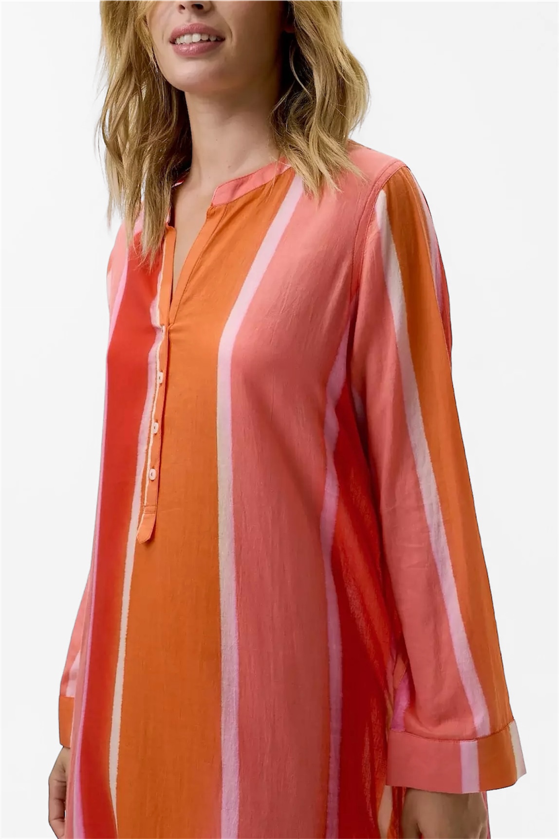 One Season - Bazaar Stripe Moroccan Stripe Cotton Sunset - 5