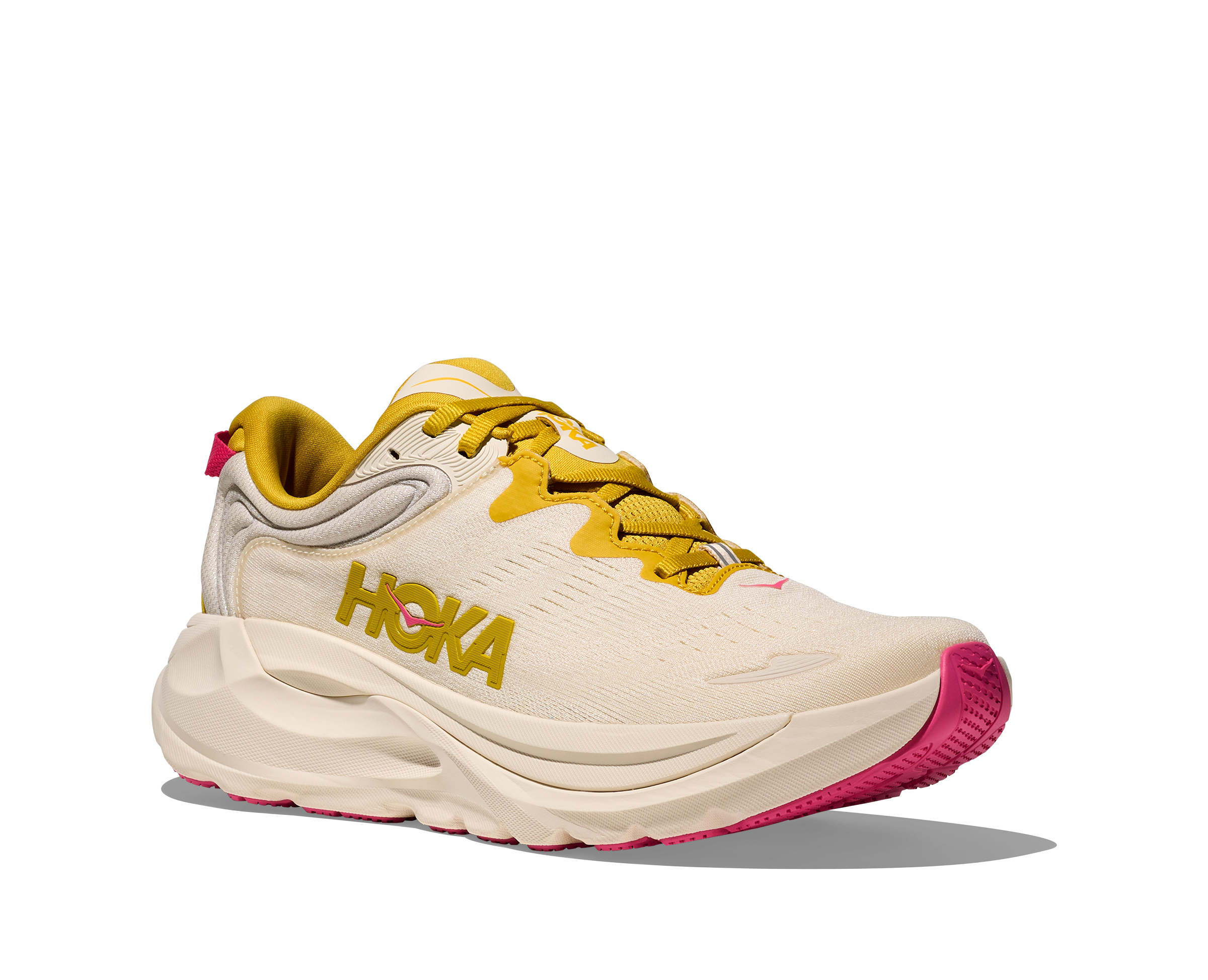 Hoka One One W Gaviota 6 - Birch/Yellow Gold - 3