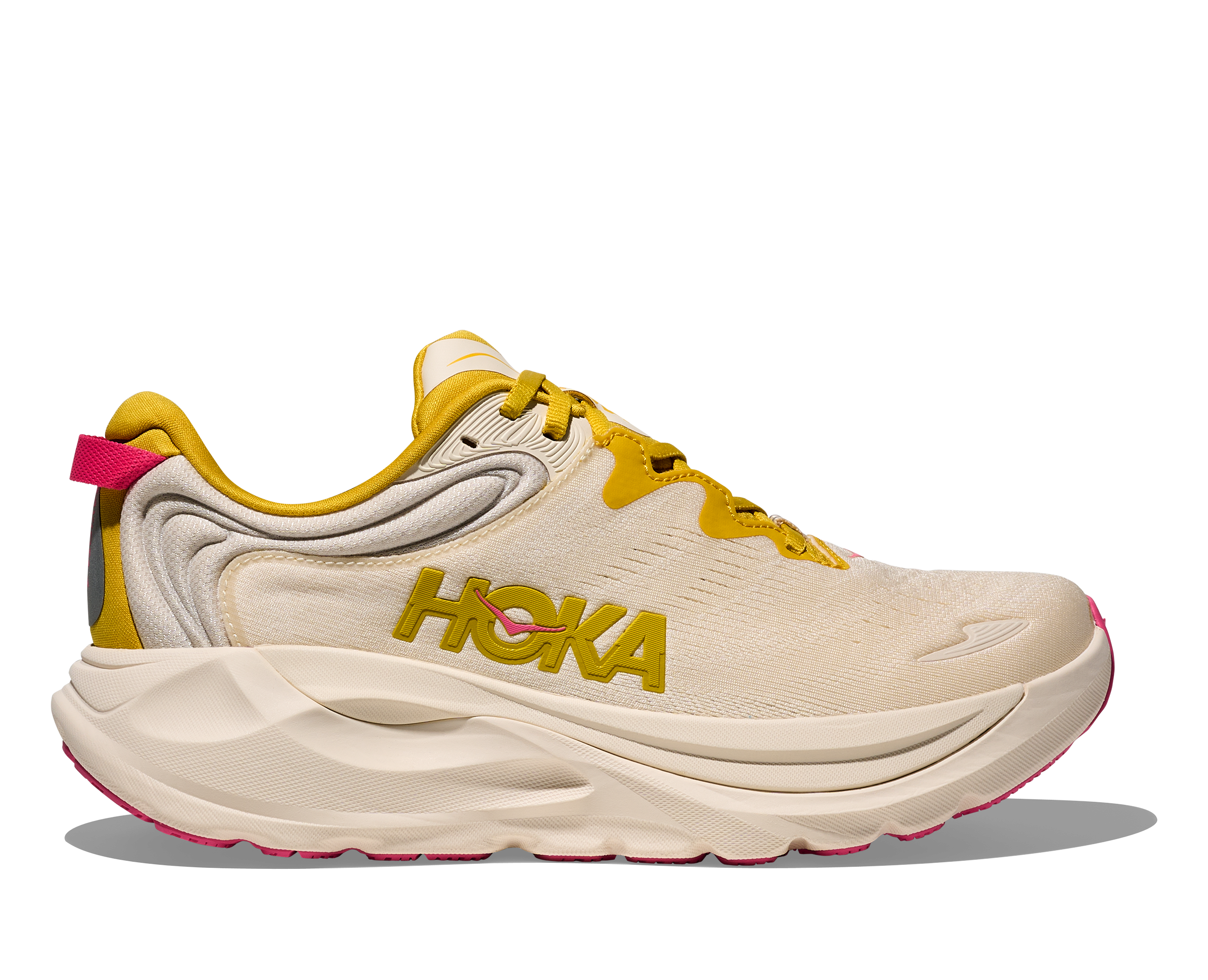 Hoka One One W Gaviota 6 - Birch/Yellow Gold