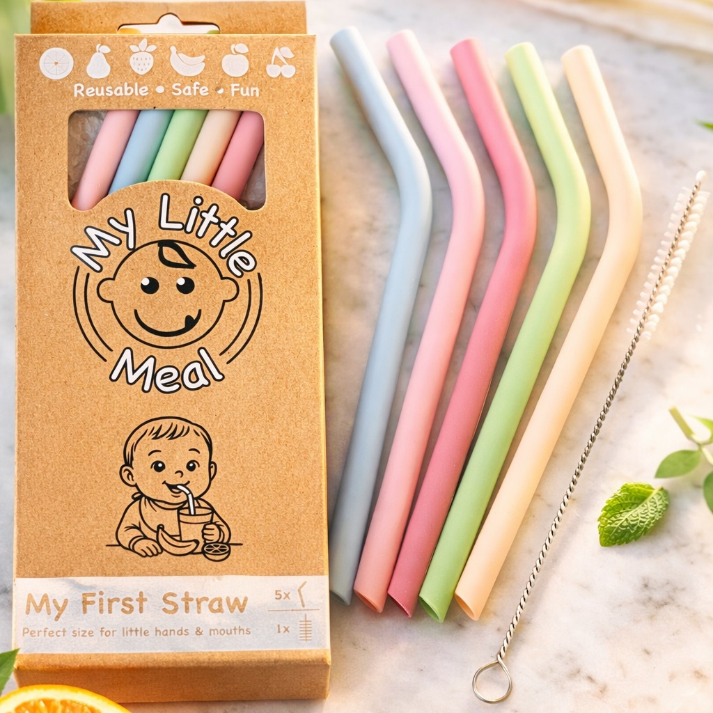 MyLittleMeal My First Straw 5 st - 3