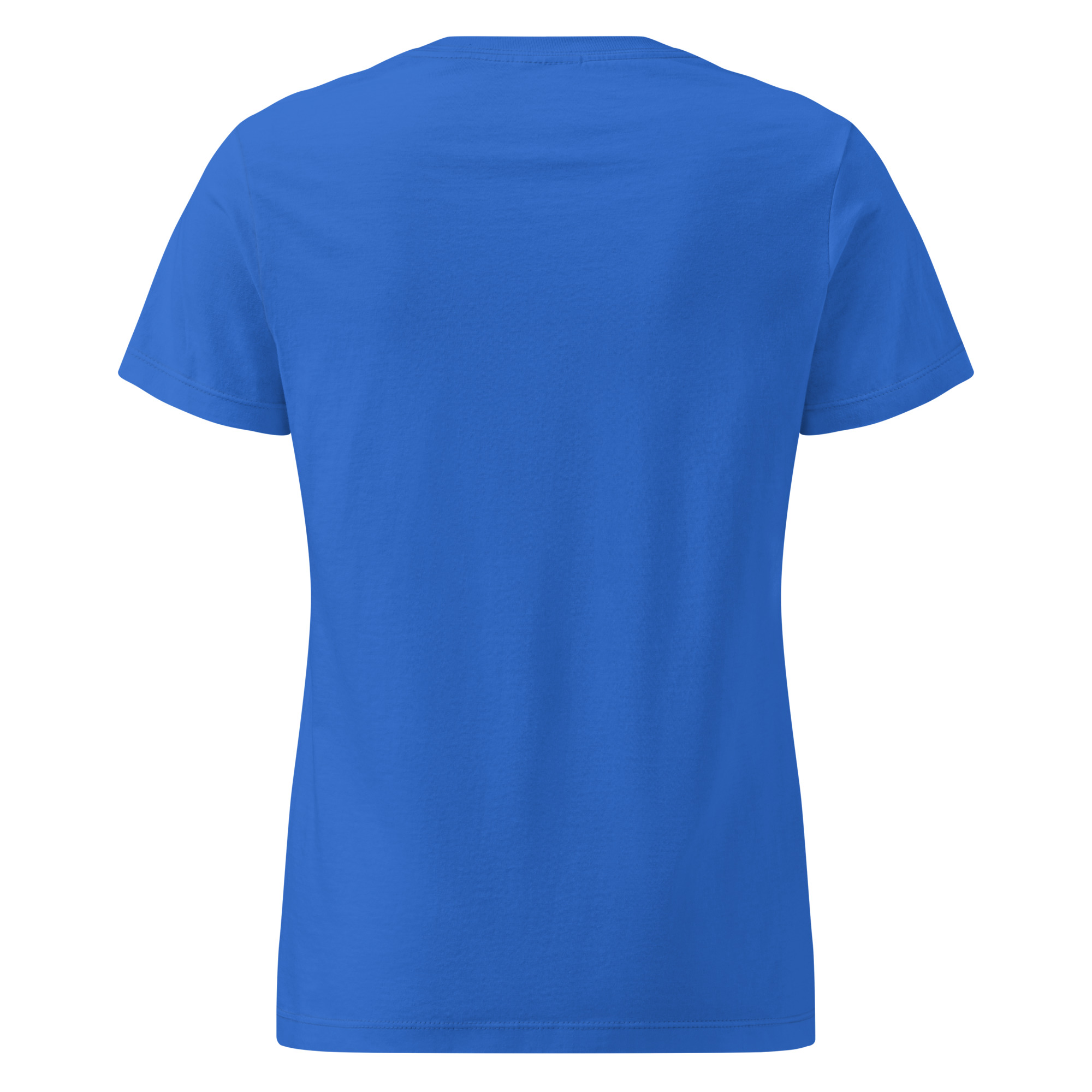 Mjuk t-shirt i dammodell med en lätt figurnära passform och trycket “Bröder – ingen annan är som oss” i vitt på bröstet. Finns i storlekarna: S–2XL. Material: 100 % bomull.