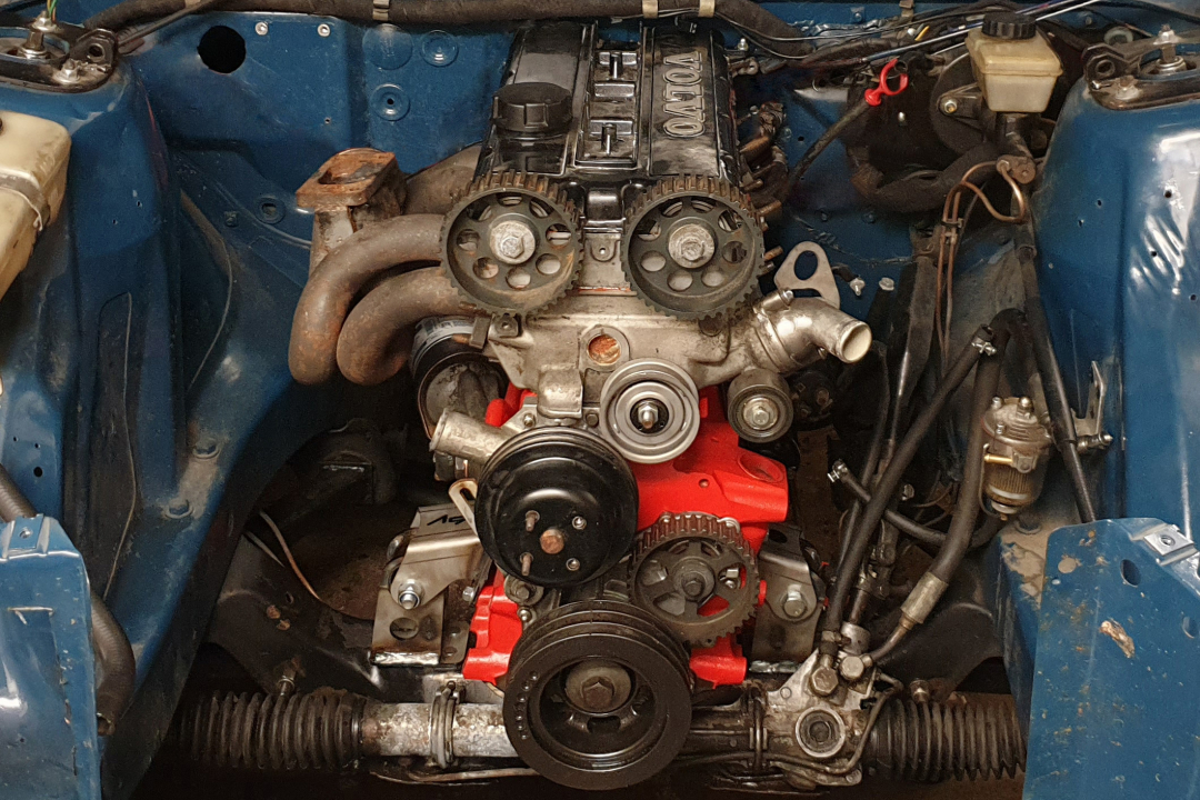 Motorfäste 240 - B23/230 Rakställd - 2