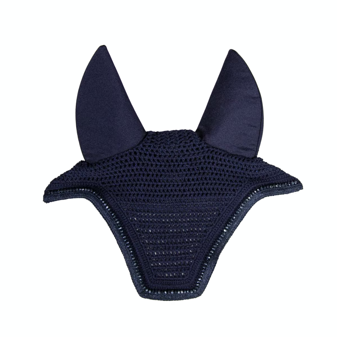 KENTUCKY FLY VEIL  WELLINGTON GLITTER BAND SOUNDLESS - DARK NAVY - 2