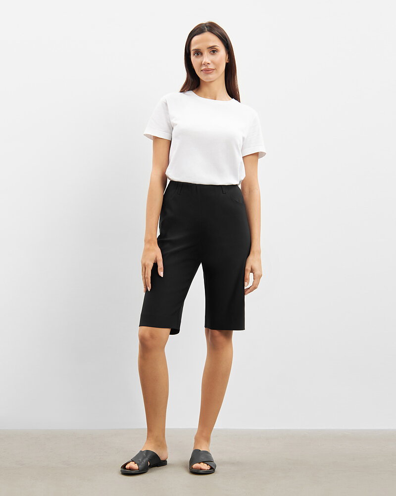 Mirakelshorts Kelly viskos regular svart