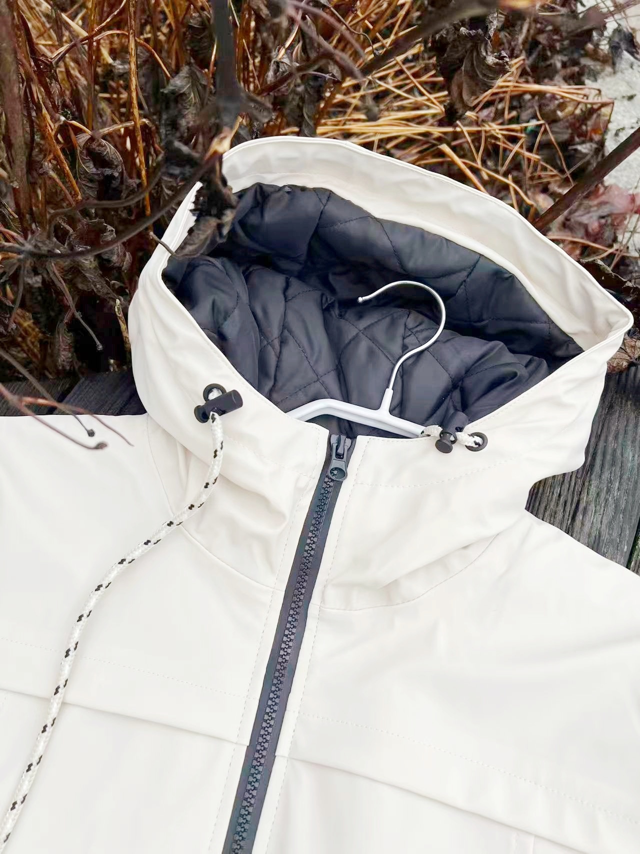 FREEQUENT Rain Jacket White - 2
