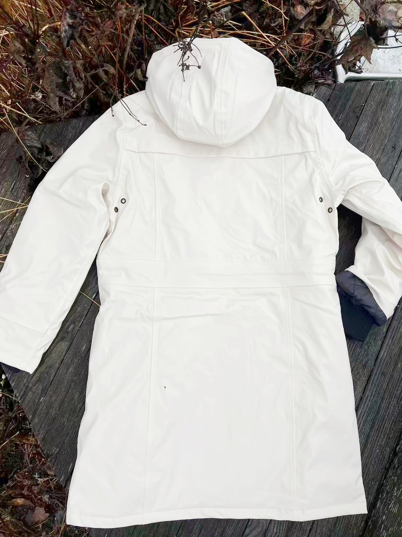 FREEQUENT Rain Jacket White - 3