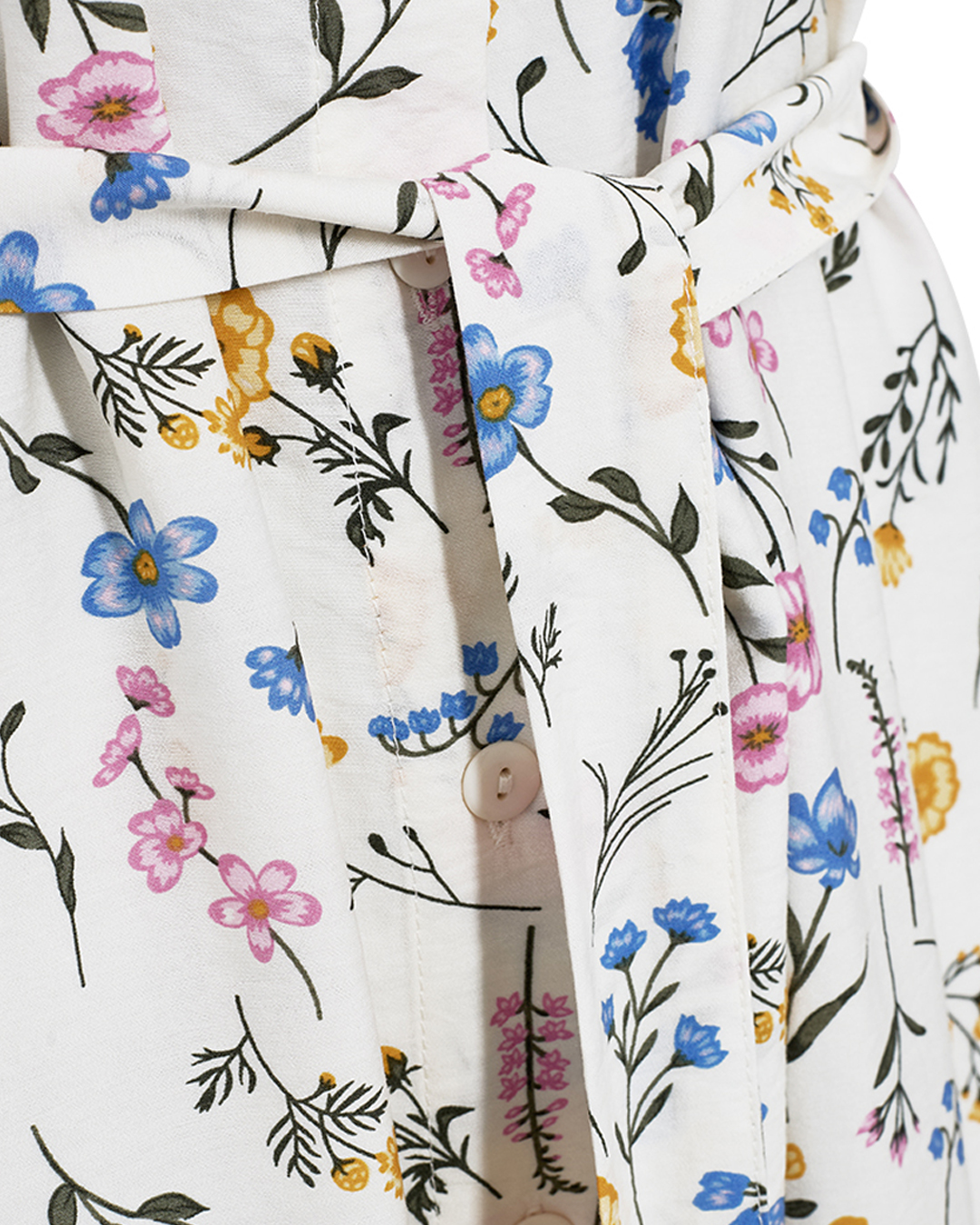 Skjortklänning Molli småblommig rosa/blå - 6