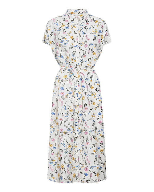 Skjortklänning Molli småblommig rosa/blå - 4