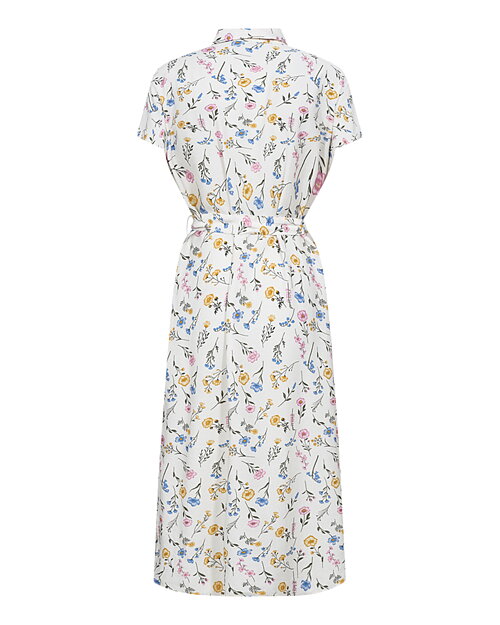 Skjortklänning Molli småblommig rosa/blå - 5