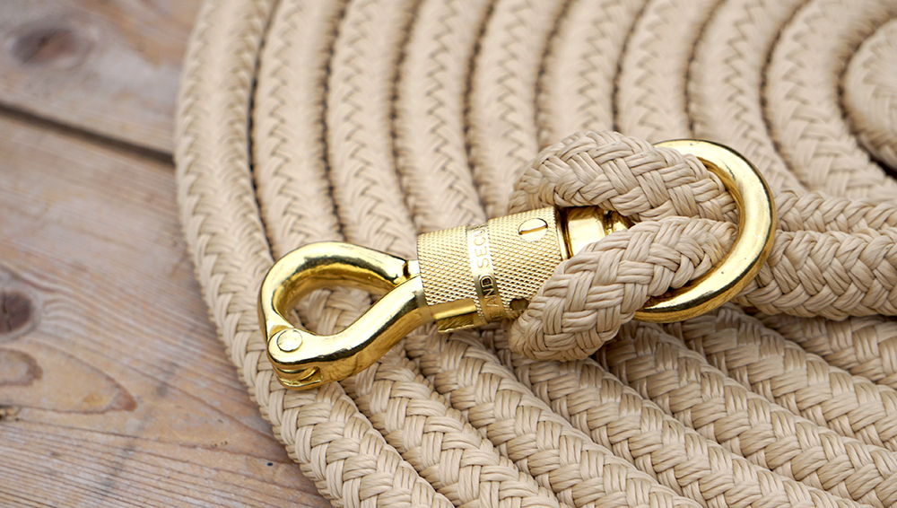 Opux® Horsemanship Rope PRO, beige, 7 m - 4