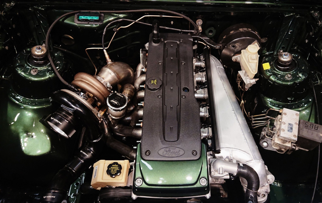 Motorfästen Ford Barra i 740/940 - 2