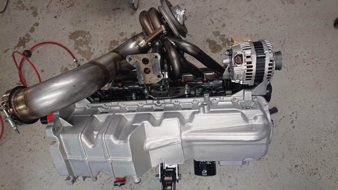 Motorfästen Ford Barra i 740/940 - 3