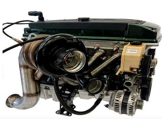 Motorfästen Ford Barra i 740/940 - 4