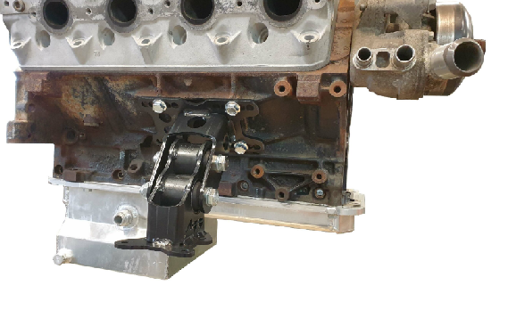 Motorfäste 740/940 - LSx V8 - 3