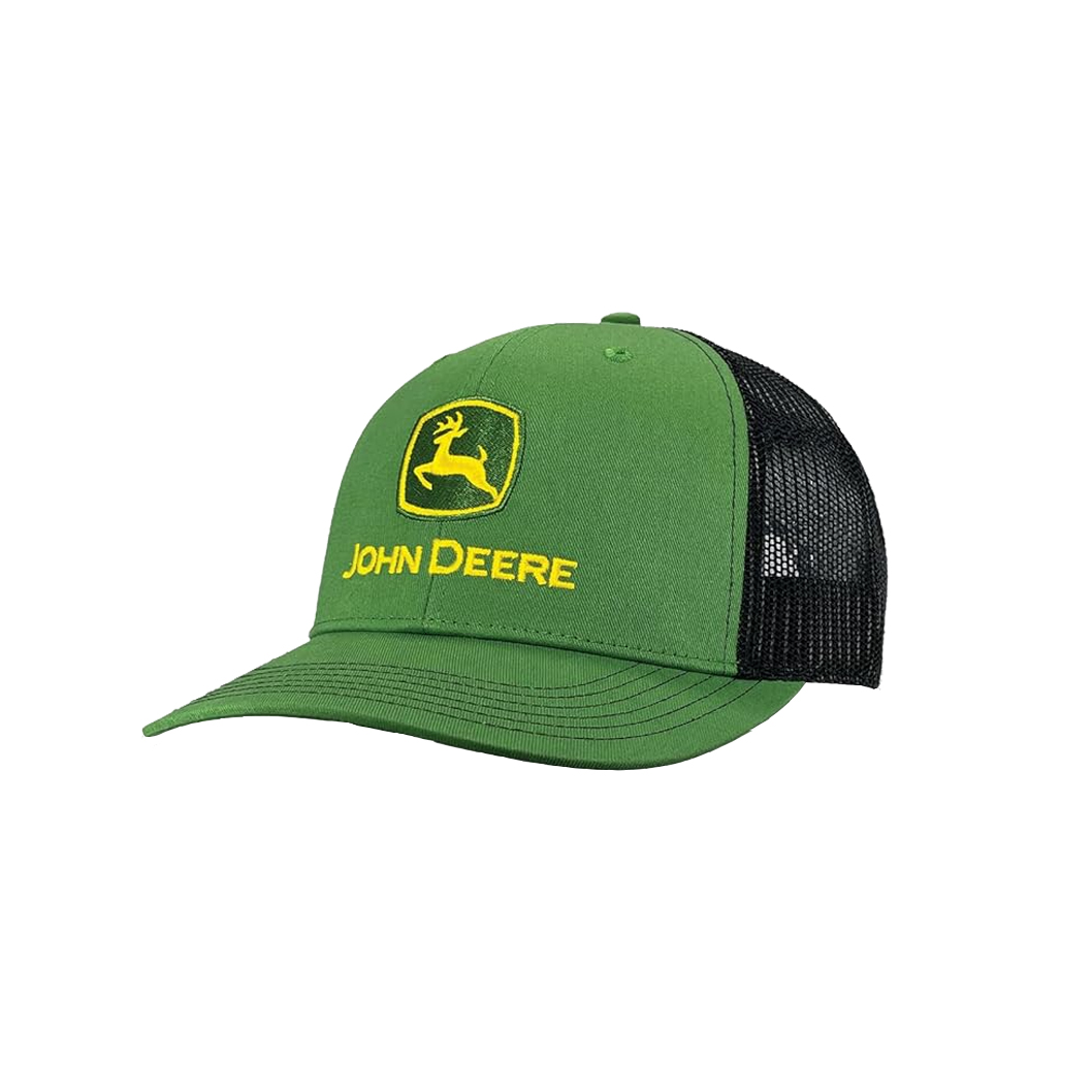 Lippis John Deere Mesh Vihreä/Musta