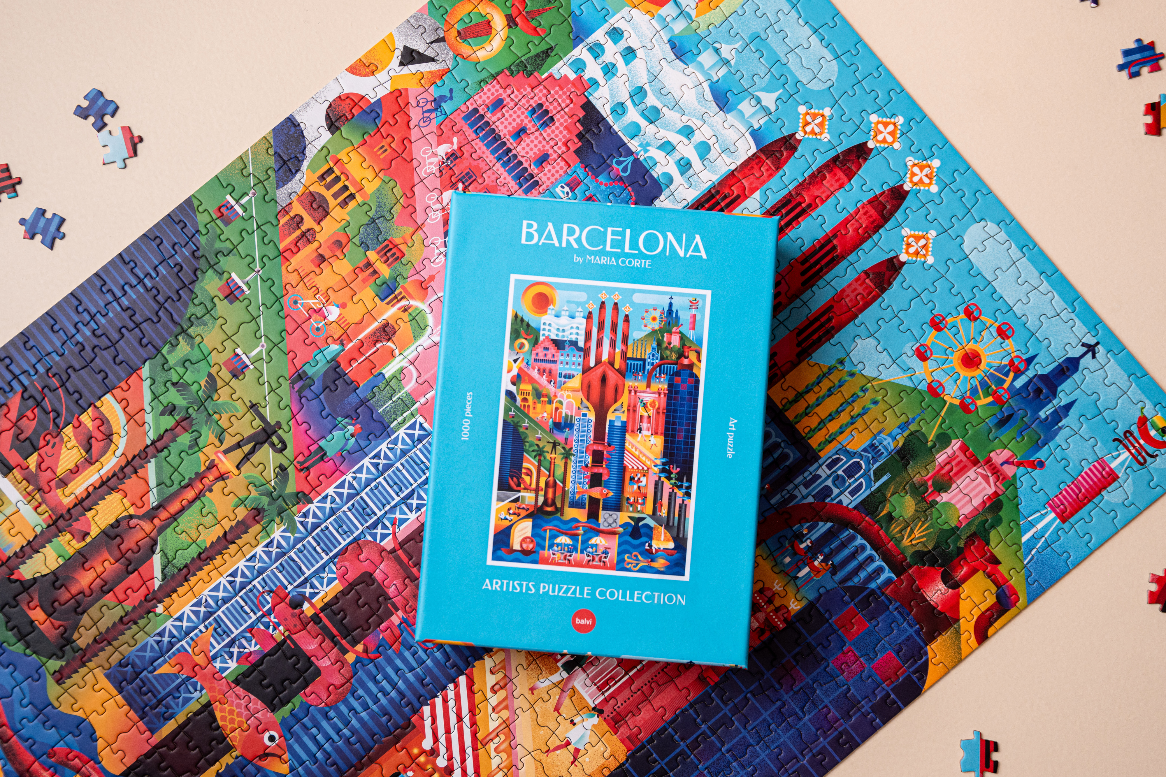 Pussel Barcelona, 1000 bitar - 3