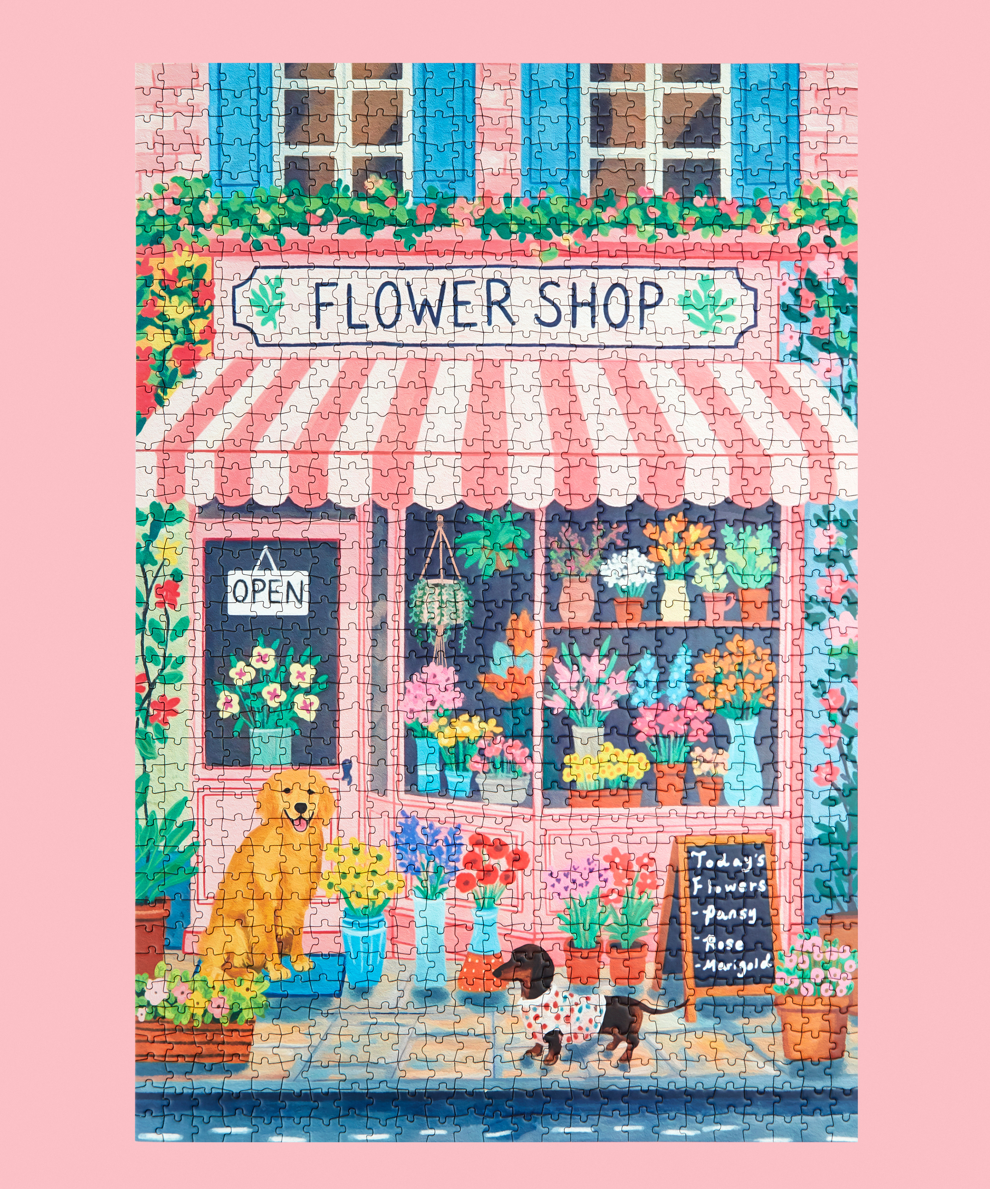 Pussel Flower Shop 1000 bitar - 3