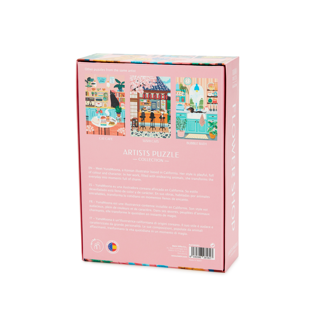 Pussel Flower Shop 1000 bitar - 2