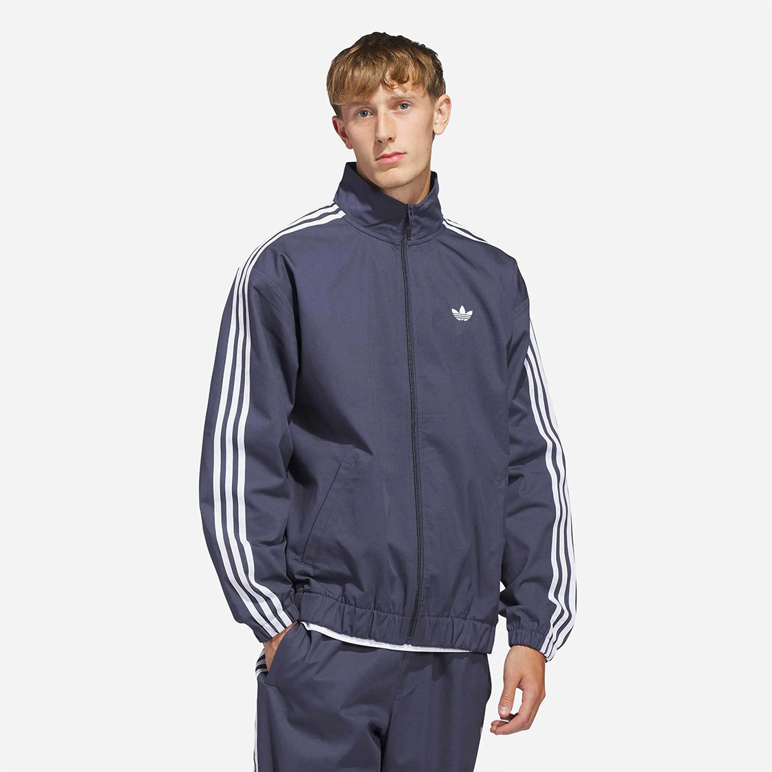 Adidas - Superfire Track Jacket Shadow Navy/White - 3