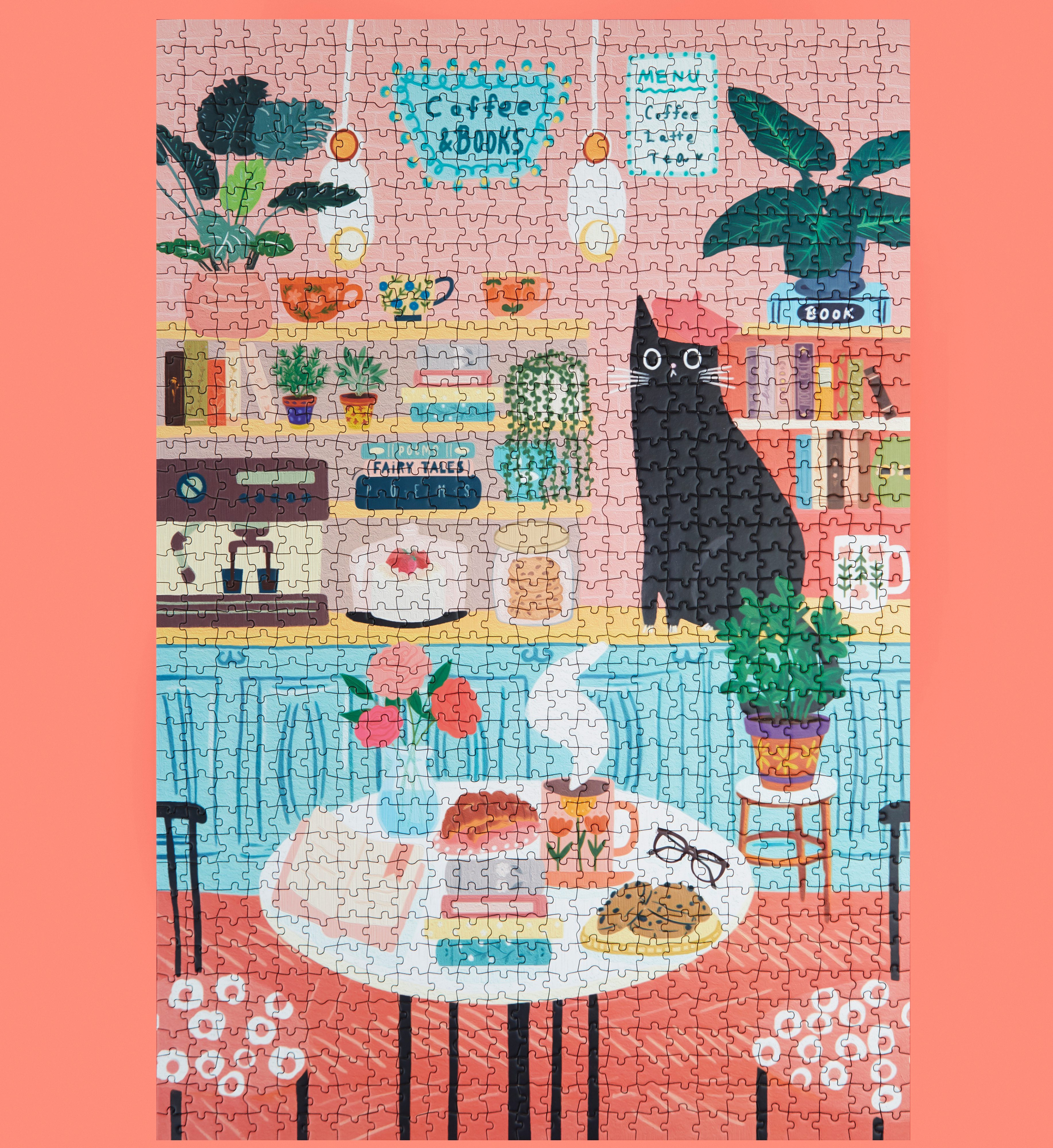 Pussel Cat Café 1000 bitar - 3