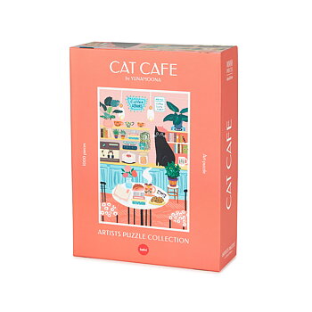 Pussel Cat Café 1000 bitar