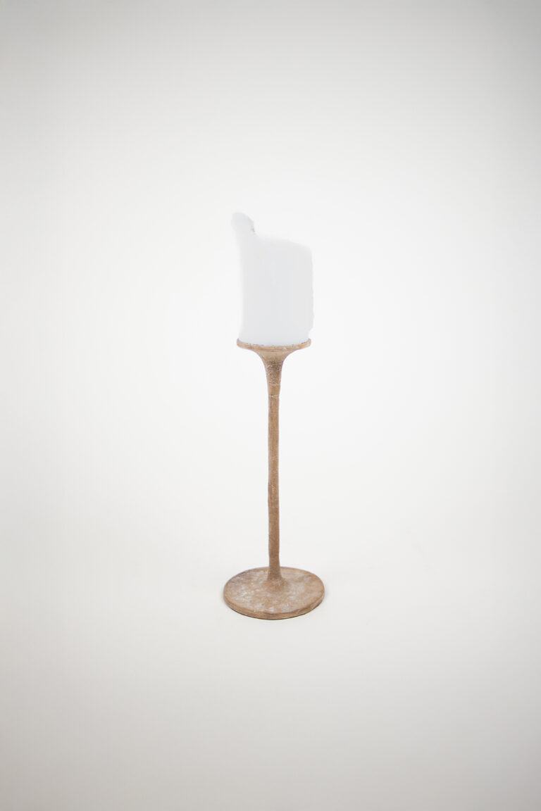 OLSSON & JENSEN Ljusstake Yasmine ljusbrun 31 cm