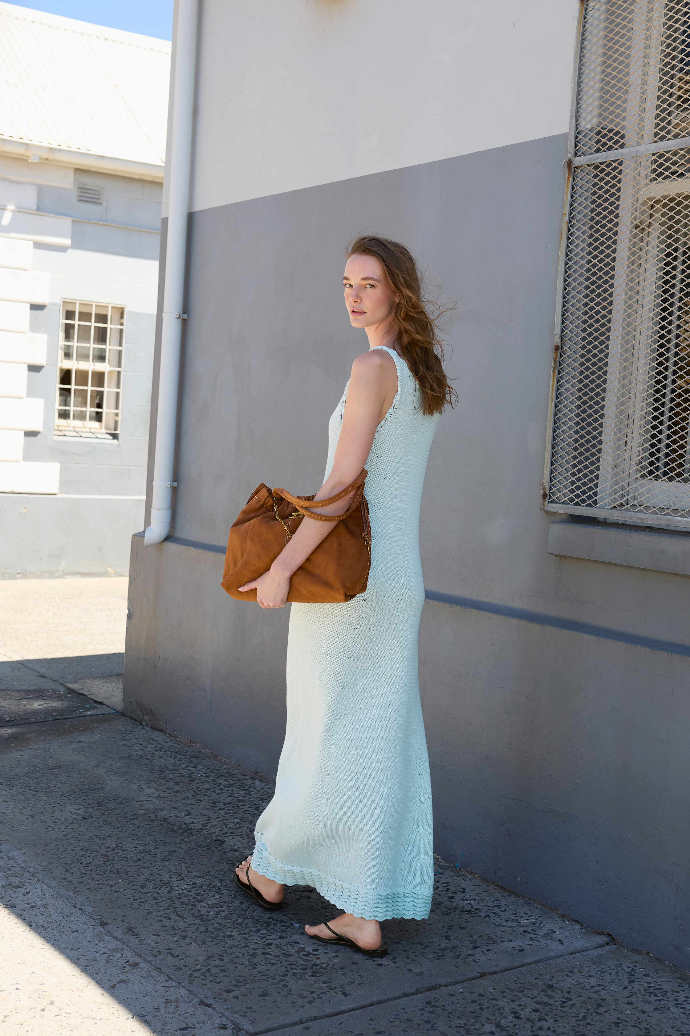 Sandnes Roselyn Long Dress 2604_10 (21 m st 3,5)