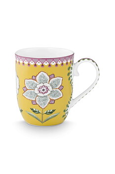 Pip Studio Mugg Lily & Lotus Yellow  Small