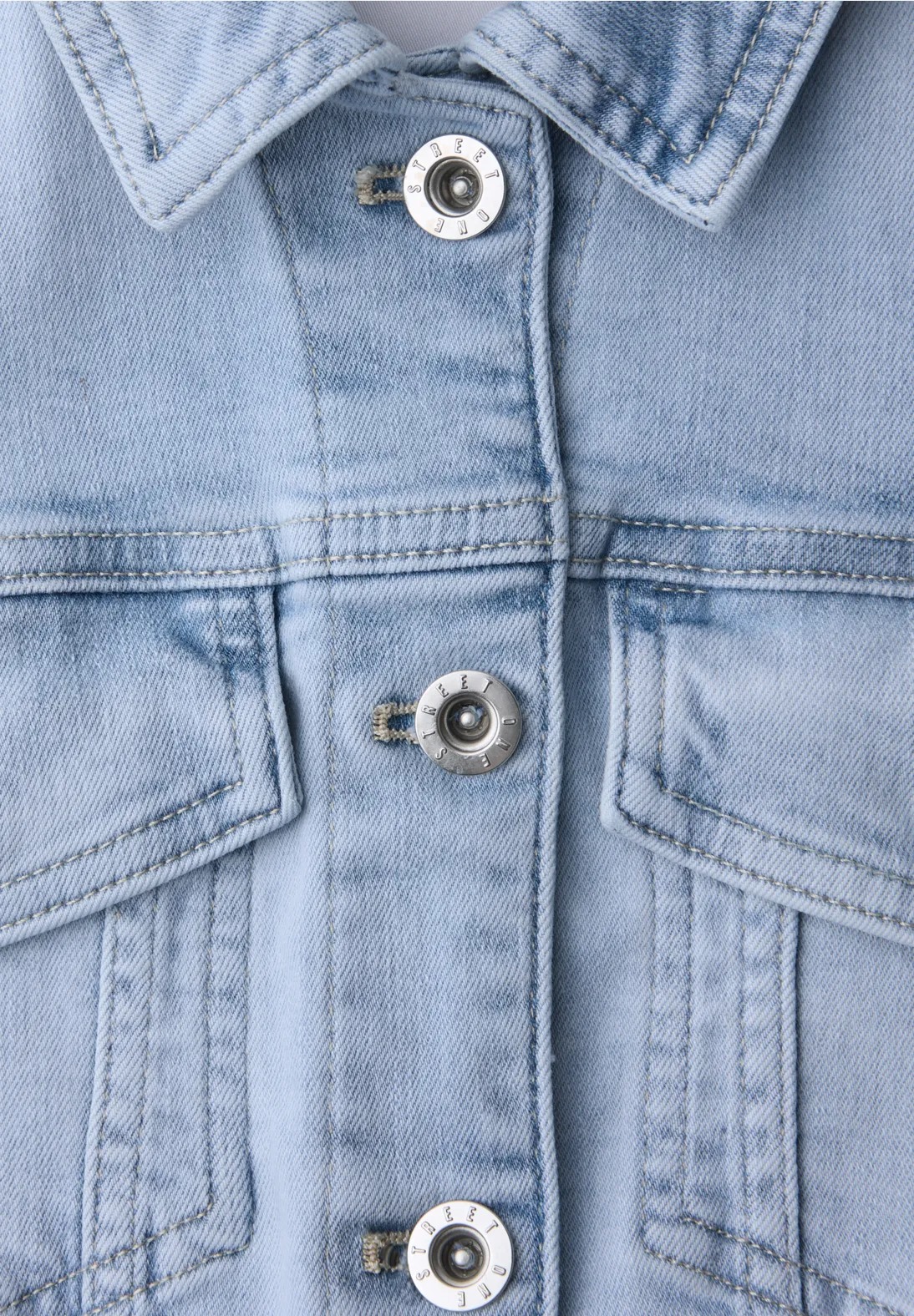 QR Style Jacket Light Blue Wash - Light Blue - Street One - 7