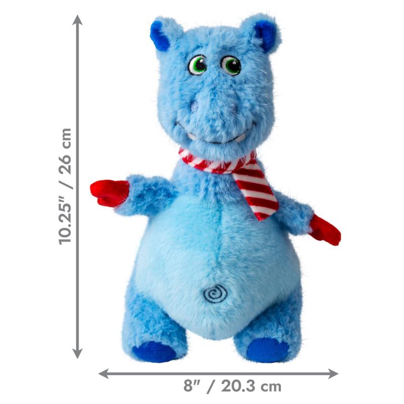 KONG Holiday Knots Belly Hippo - 2