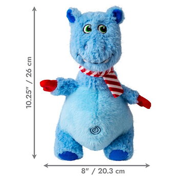 KONG Holiday Knots Belly Hippo