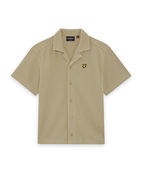  SS Waffle Shirt Dark Sand