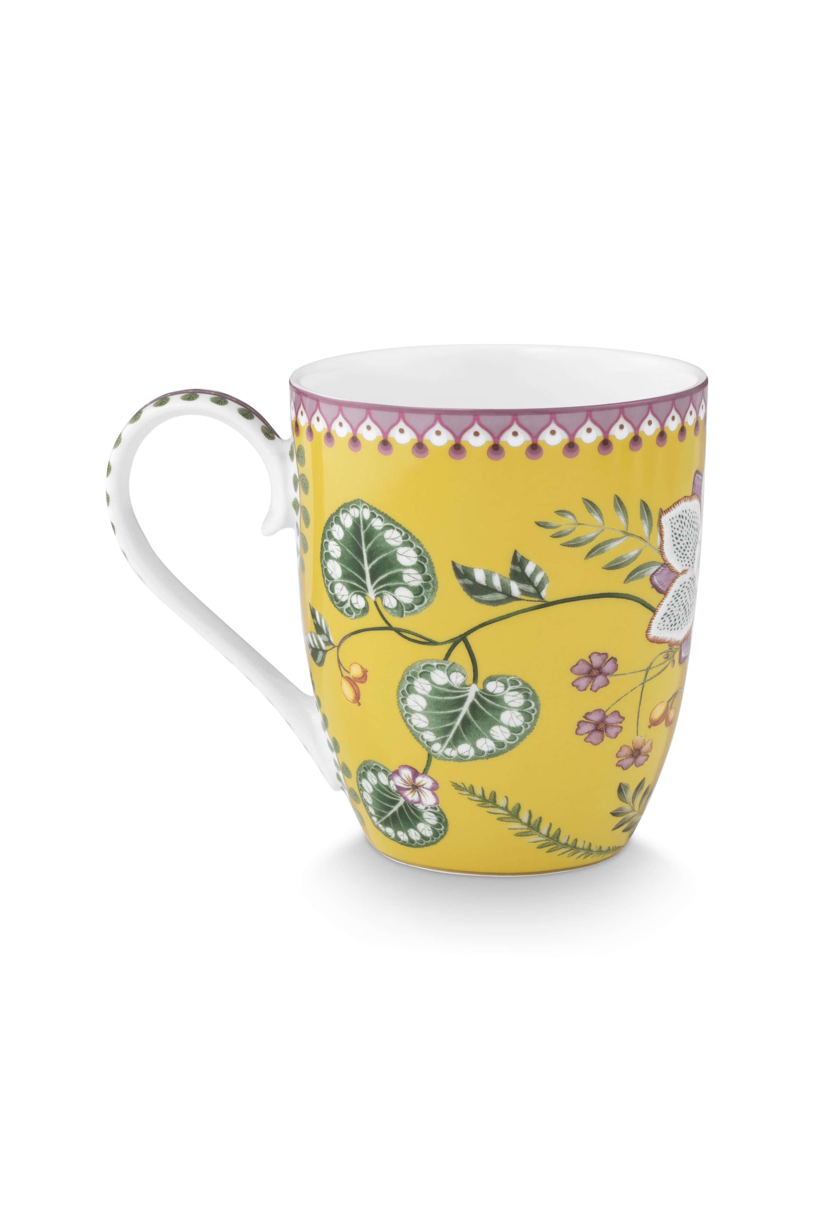 Pip Studio Mugg Lily & Lotus XL Yellow