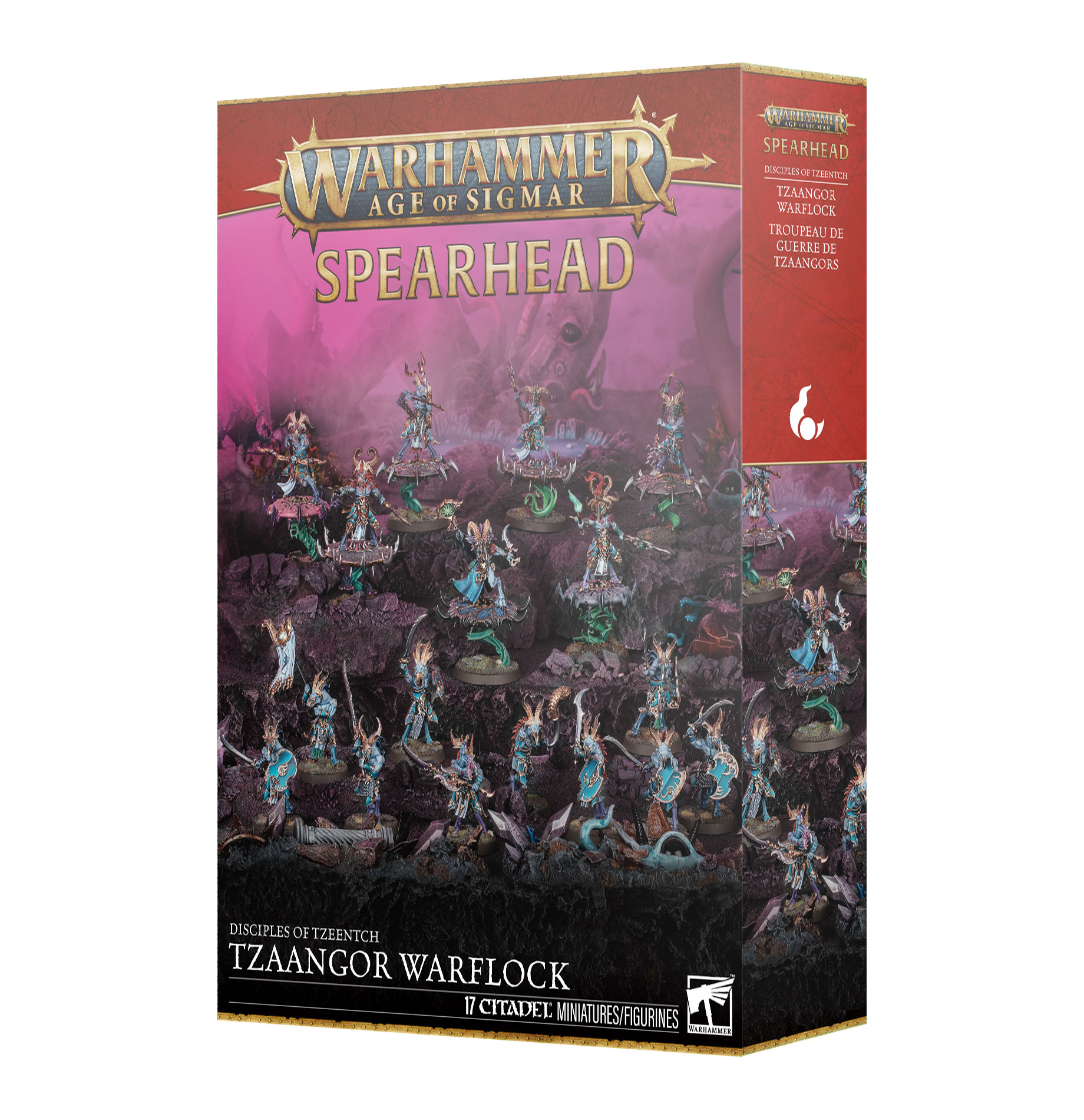 Spearhead - Disciples of Tzeentch: Tzaangor Warflock