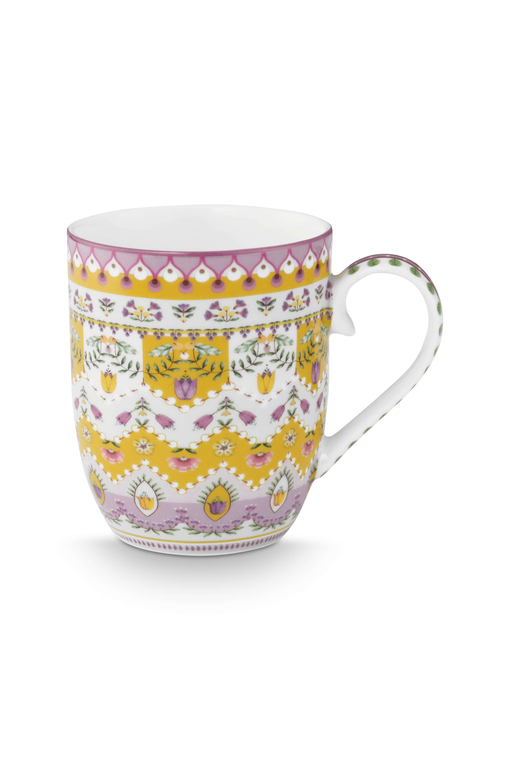 Pip Studio Mugg Lily & Lotus XL Yellow