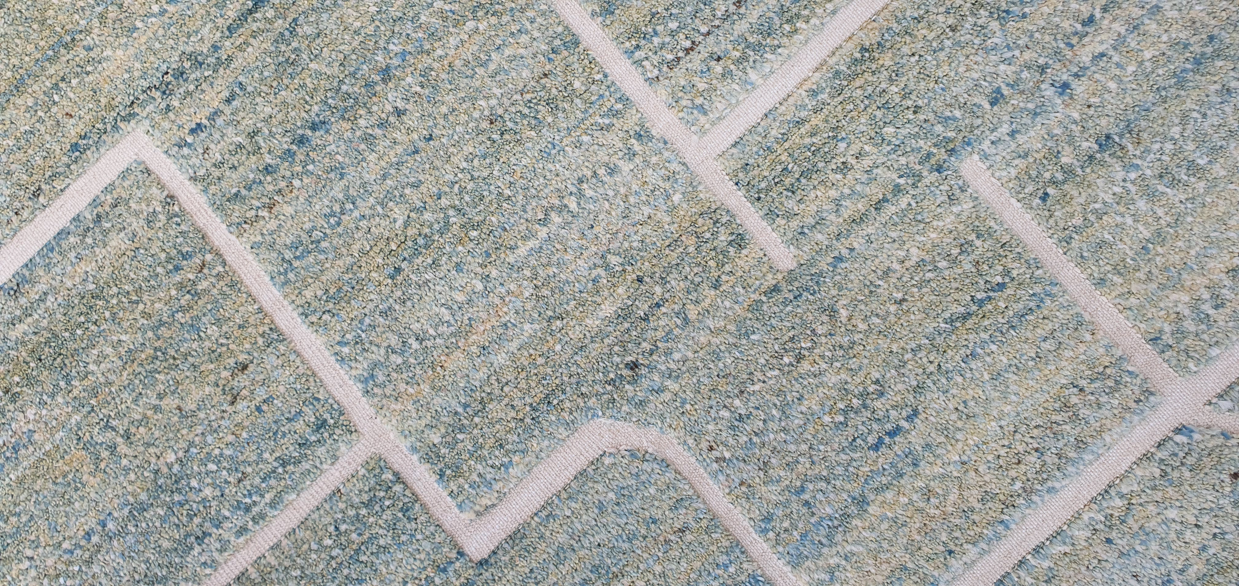 Maroccan Style Grön/Blå 174x244cm - 6