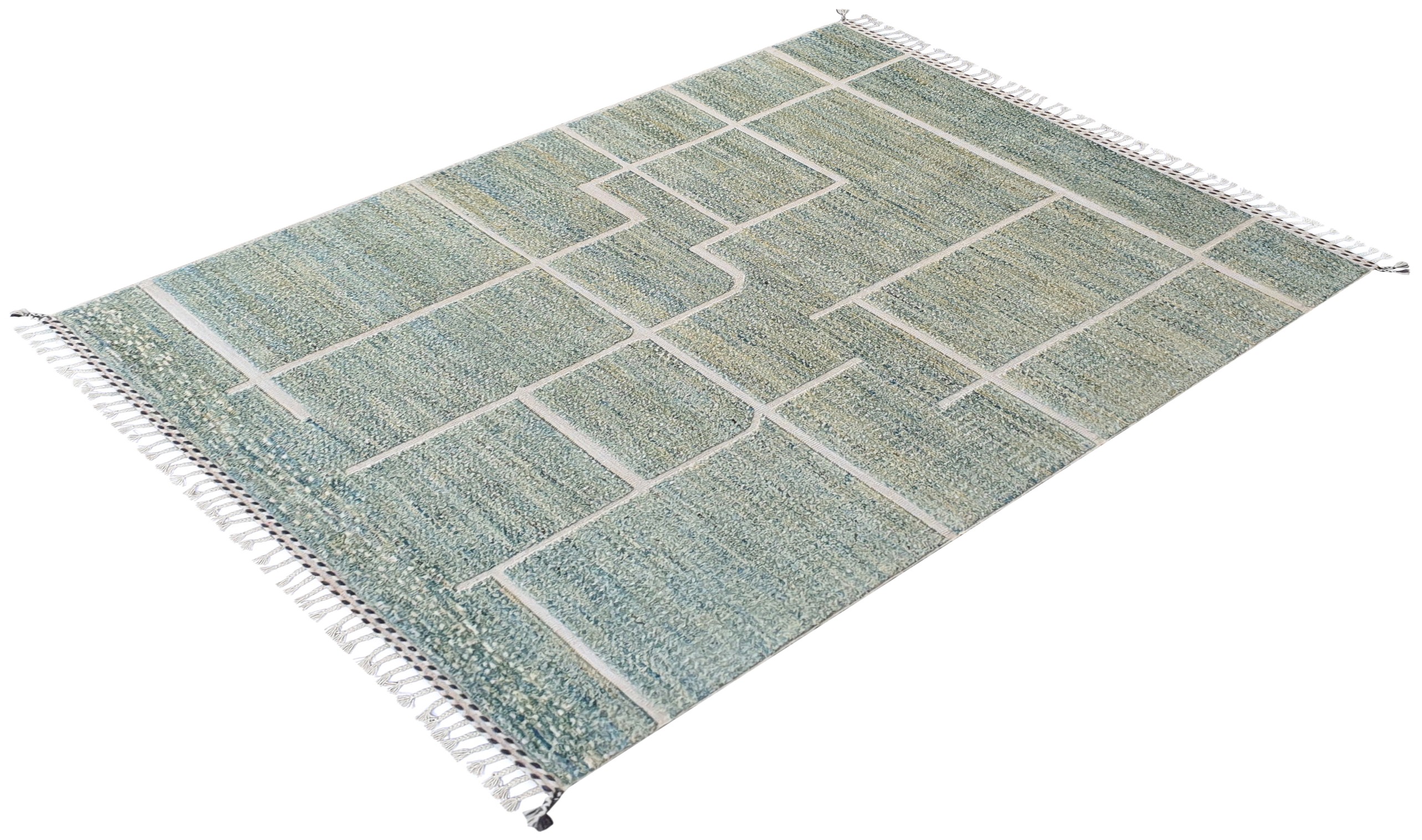Maroccan Style Grön/Blå 174x244cm - 2
