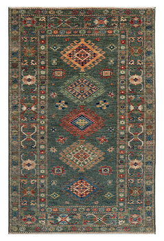 Kazak Royal Grön 104x158cm
