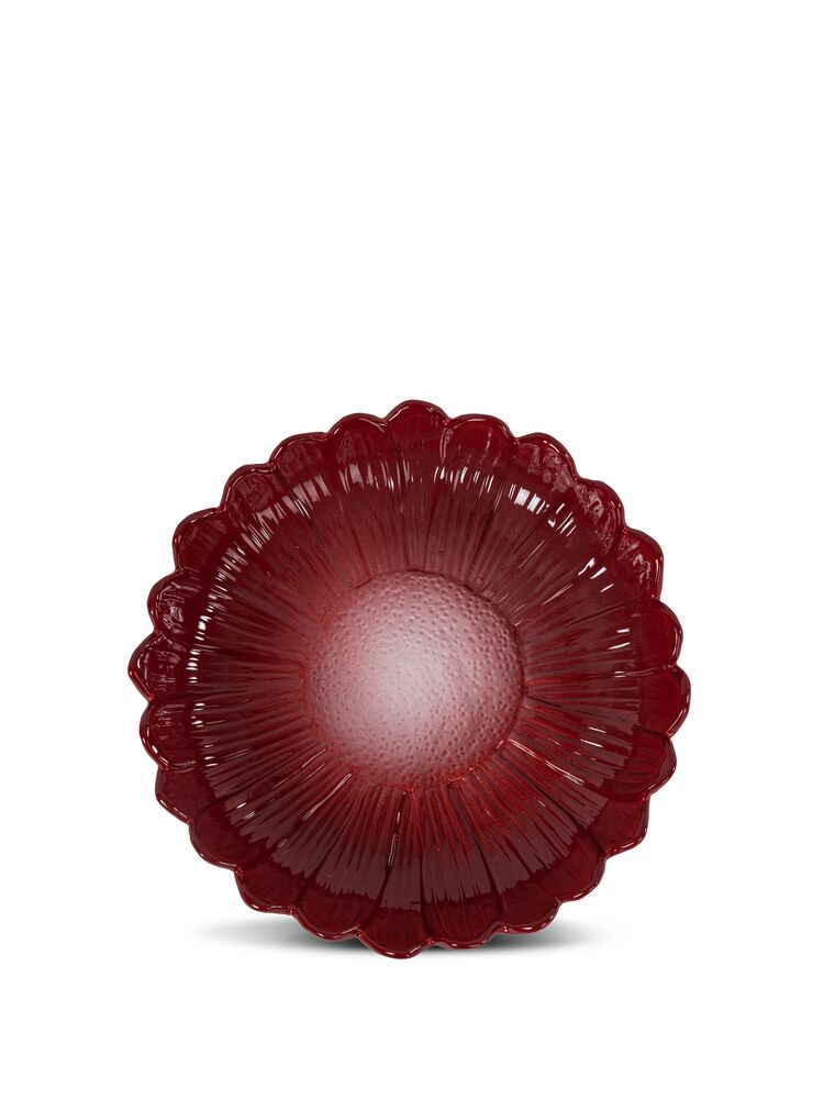 Sagaform Dagny djupt fat medium, diameter 27 cm, vinröd