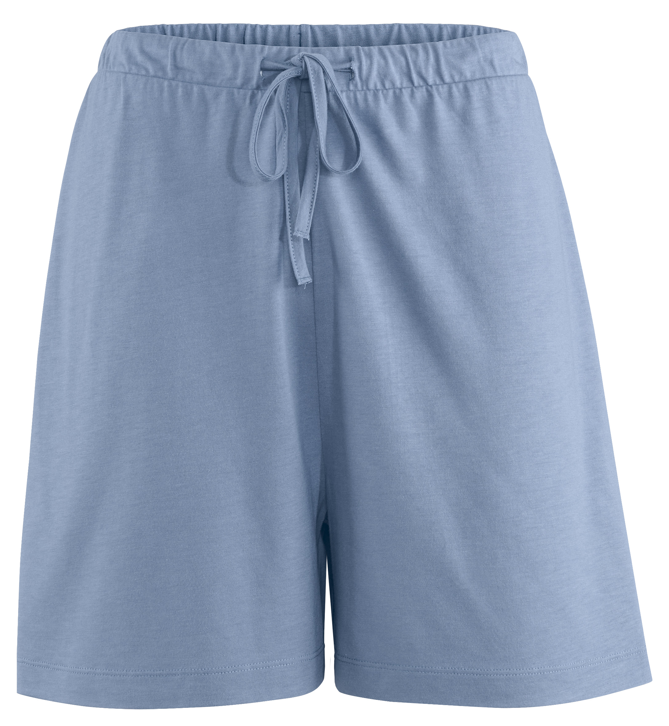 Blå pyjamasshorts i bambu