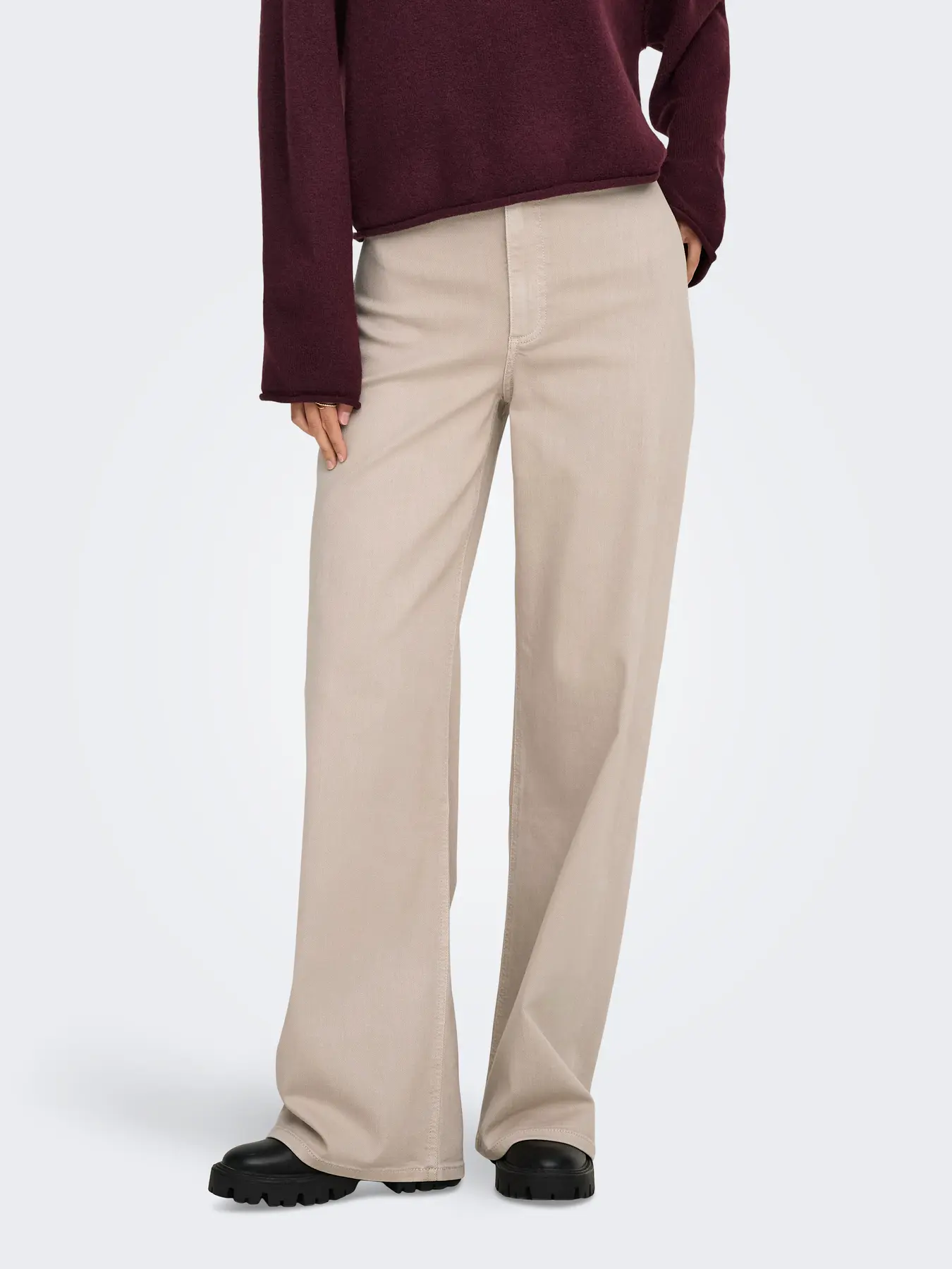 Jacqueline de Yong - Iris Byxa Beige