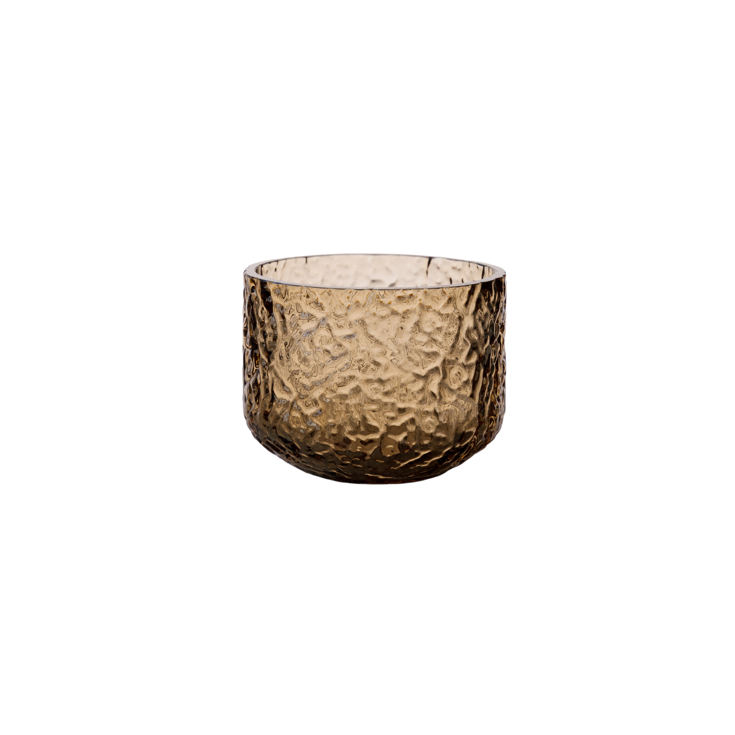 Ernst Ljuslykta/Vas 8x6 cm - Glas - Bärnsten - 3