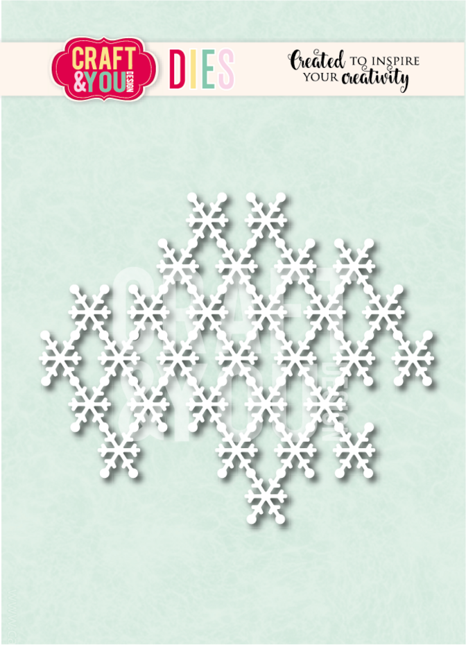 Snowy Background Dies