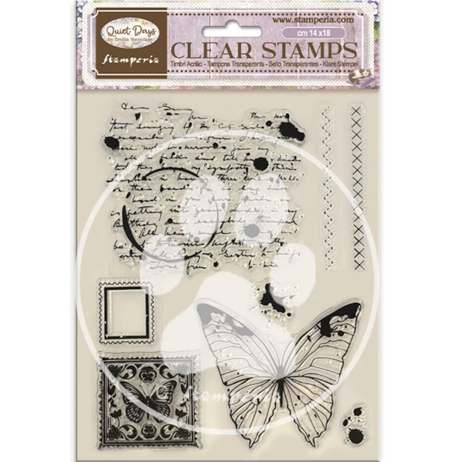 Quiet Days Clear Stamp Butterfly 