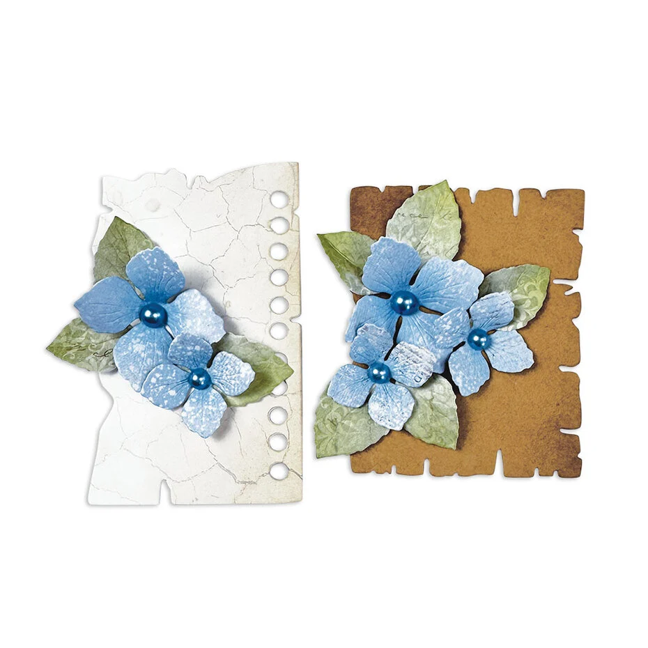 Quiet Days A6 Cutting Dies Notes and Flowers - 2