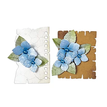 Quiet Days A6 Cutting Dies Notes and Flowers 