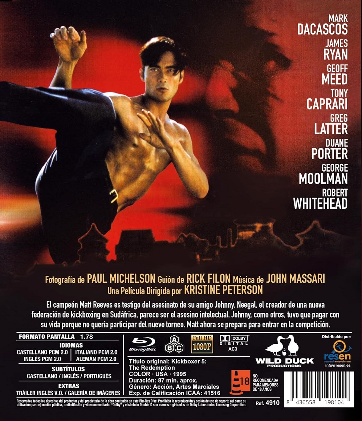 Kickboxer 5: The Redemption (ej svensk text) (Blu-ray) - 2