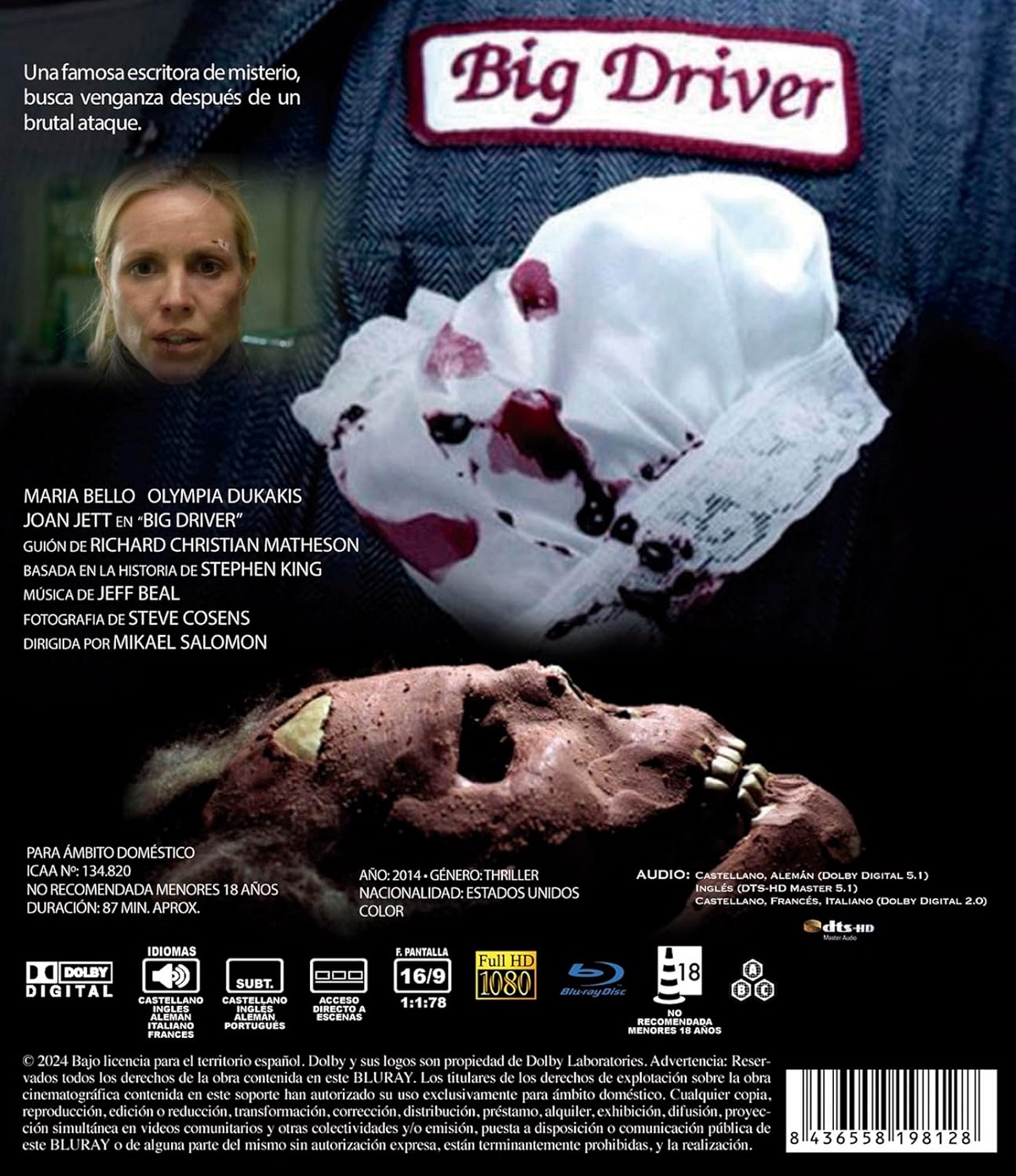 Stephen King's Big Driver (ej svensk text) (Blu-ray) - 2